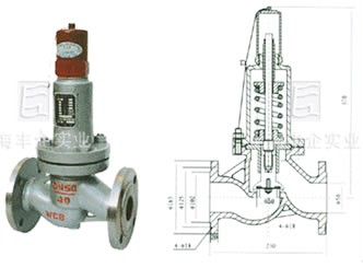  AH42F-P18水平式液相安全回流閥