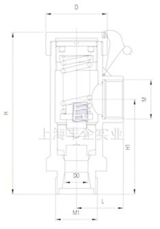 15/25DA22F低溫降壓調(diào)壓閥 結(jié)構(gòu)圖