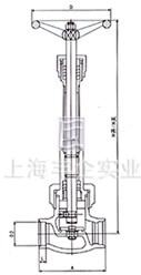 DJ61F低溫截止閥 結(jié)構(gòu)圖