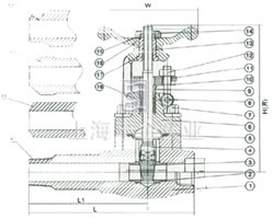 800Lb鍛鋼排液放空閥