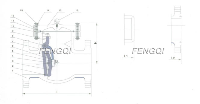 Cast Steel Check Valve Series  