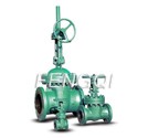 Cast steel gate valve