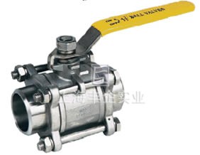 Q61F三片式對焊球閥