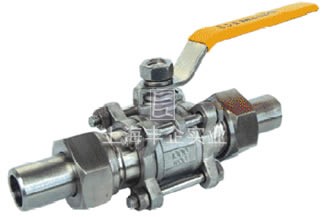Q61F三片式活接對焊球閥