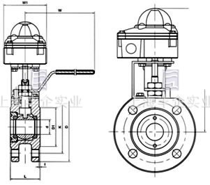 Q71信號(hào)球閥 結(jié)構(gòu)圖