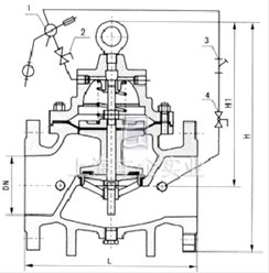 100D 定水位閥結(jié)構(gòu)圖