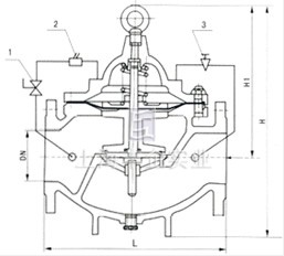 600X電動(dòng)控制閥 結(jié)構(gòu)圖