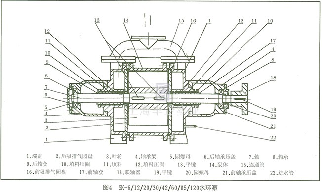 SK真空泵 結(jié)構(gòu)圖3