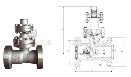 空排止回閥外形尺寸圖